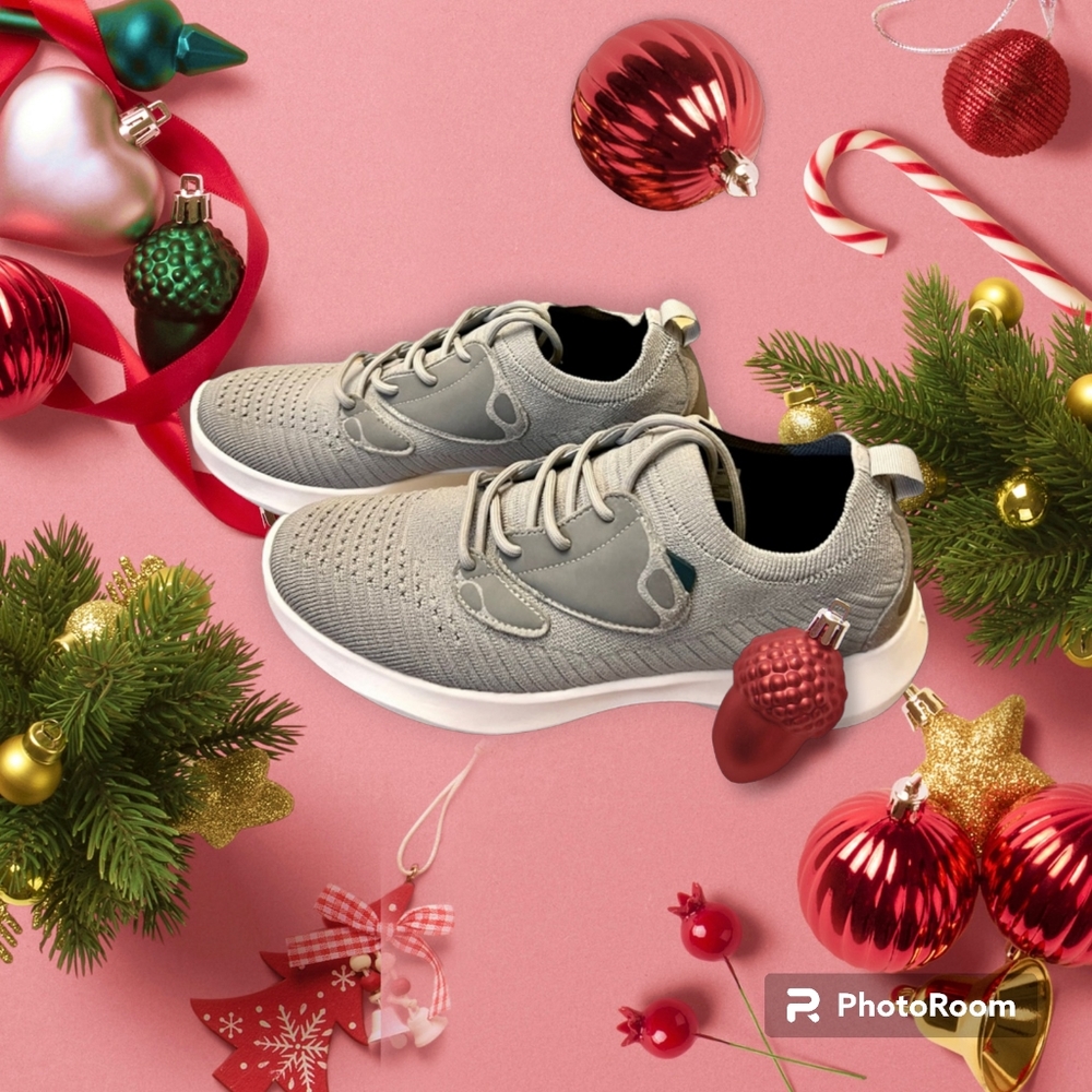 Womens Vessi Gray Sneakers Size 9W